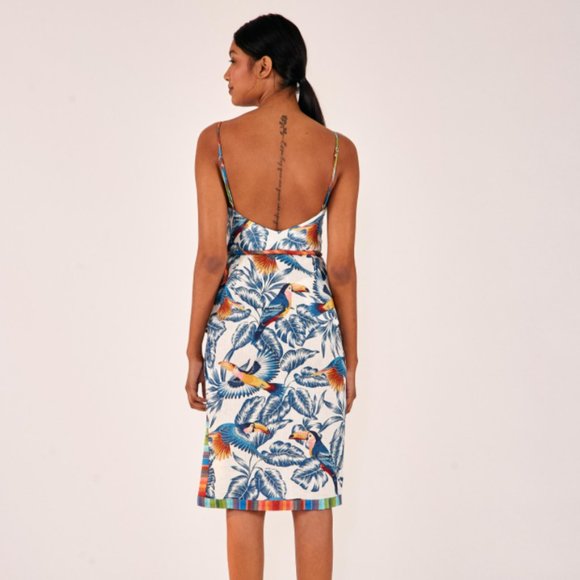 Farm Rio Toucan Dress NWT - Picture 2 of 2